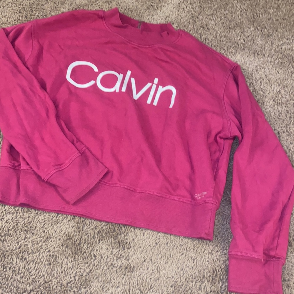 Calin Klein Cropped Sweatshirt
